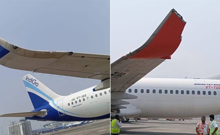 IndiGo flight grazes stationary Air India plane at Kolkata airport, DGCA off-rosters pilots