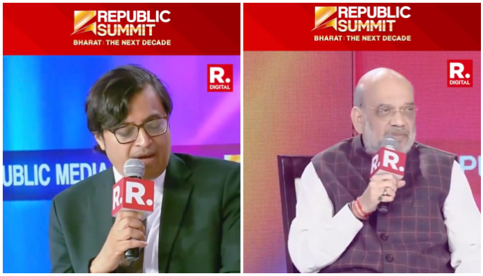 Amit Shah at Republic Summit