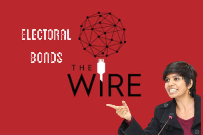 The Wire Poonam Agarwal electoral bonds