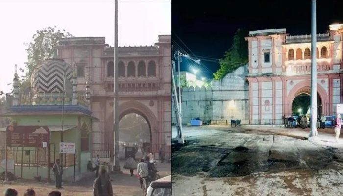 Gujarat: Illegal dargah in Junagadh, where Muslim mob created a ruckus in 2023, bulldozed in a midnight operation by the municipal corporation