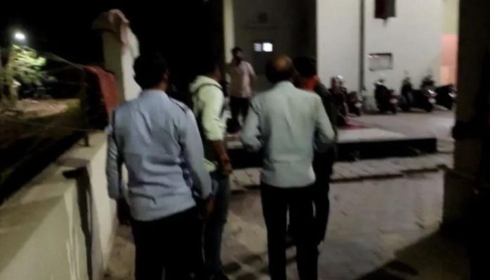 Namaz in Gujarat University