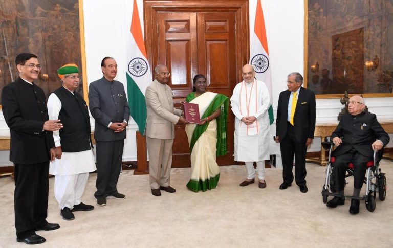 One Nation One Election: High-Level Committee headed by ex-President Ram Nath Kovind submits report to President Droupadi Murmu