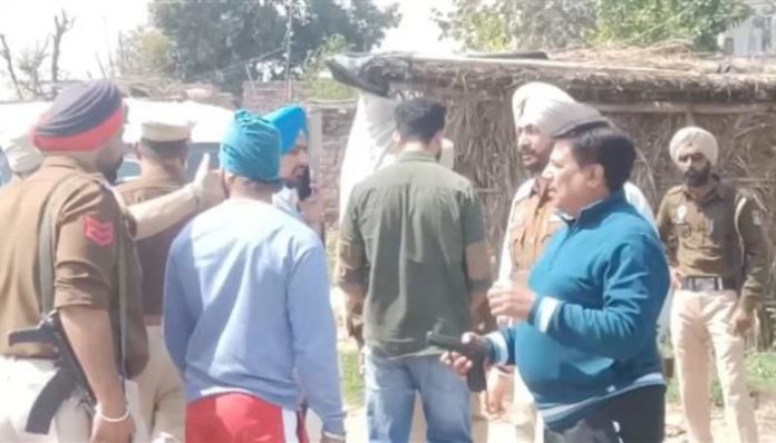 Police raid at Hoshiarpur