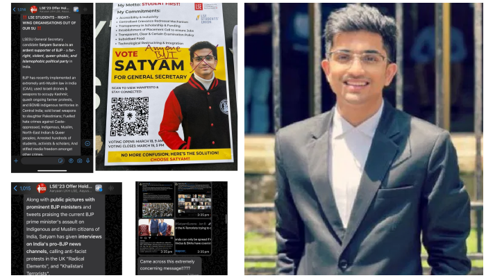 ‘They cannot digest India’s success under PM Modi’: Indian student Satyam Surana faces hate and smear campaign at LSE student union elections