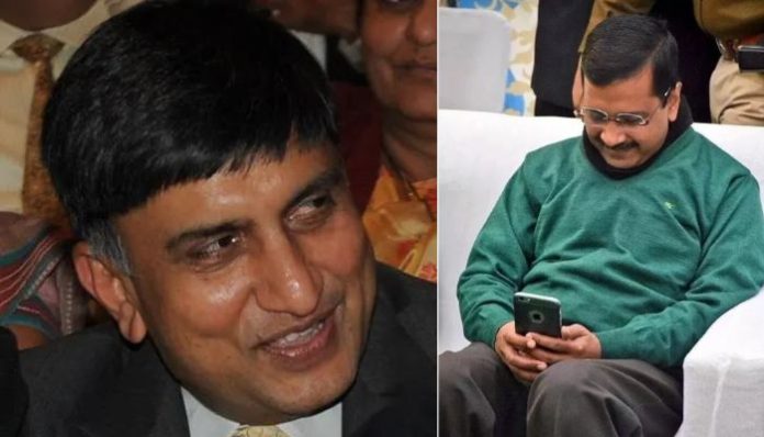 Sudhir Mehta of the Torrent Group and Arvind Kejriwal