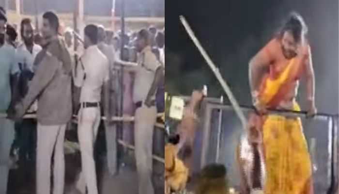 Telangana: Police lathi charge on devotees at Komuravelli Temple on Mahashivaratri, earlier mismanagement had led to violence in Sabarimala