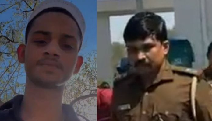 Muslim youth threatens to kill Delhi Police officer Manoj Tomar who stopped people from offering Namaz in Delhi's Inderlok
