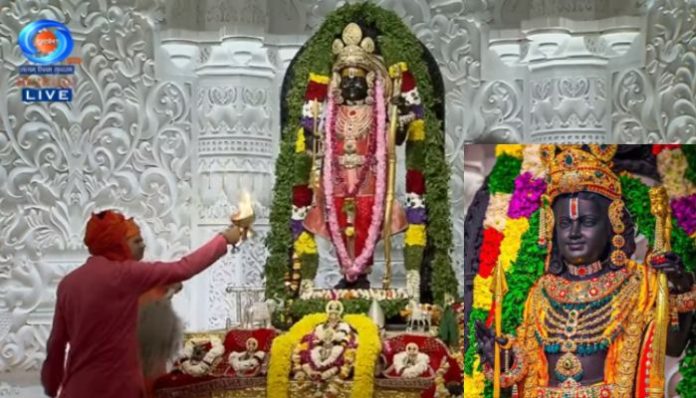 Doordarshan National to telecast morning aarti of Shri Ram Lalla from Ayodhya at 6:30 A.M. daily