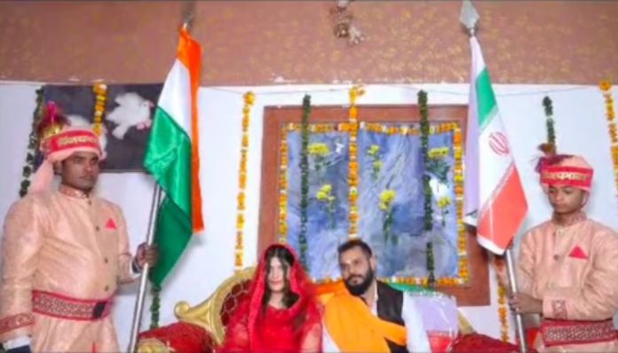 Irani girl Faiza get engaged to Moradabad-based YouTuber Diwakar
