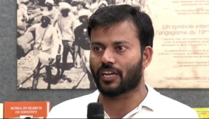 ABVP nominates Umesh Ajmeera, a victim of Naxal violence, as their Presidential candidate in JNU student Union elections