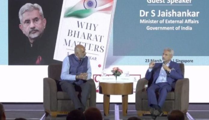 EAM Jaishankar slams China and Pakistan from an event in Singapore