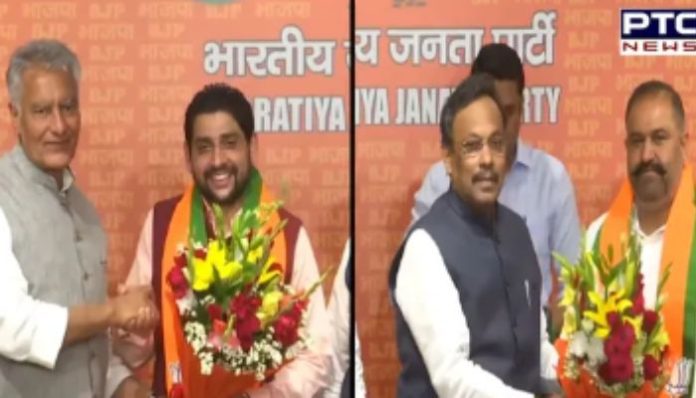 Two AAP leaders from Punjab's Jalandhar join BJP in New Delhi