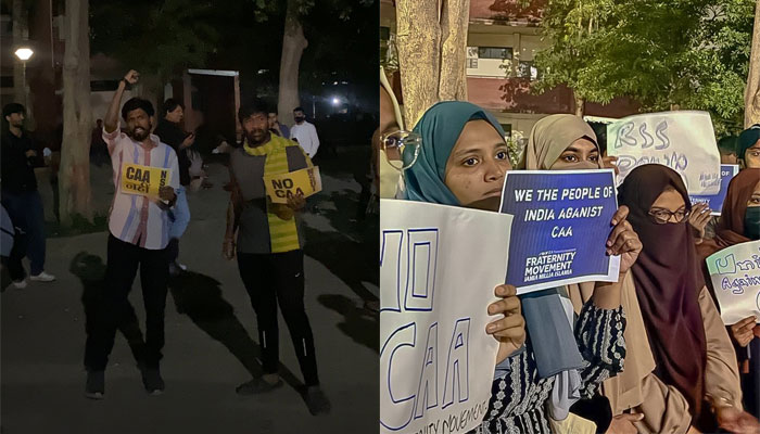 CAA: Protest erupts in Jamia Millia Islamia University with NSU(I) and MSF taking the lead, VC says won’t allow agitation
