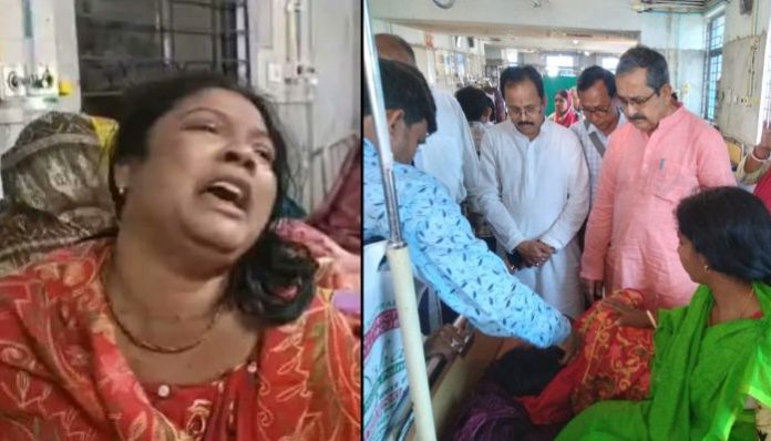 ‘Tore my clothes, removed everything’: Wife of BJP booth President attacked in West Bengal, victim says she was molested by 300 Muslims, BJP shares video