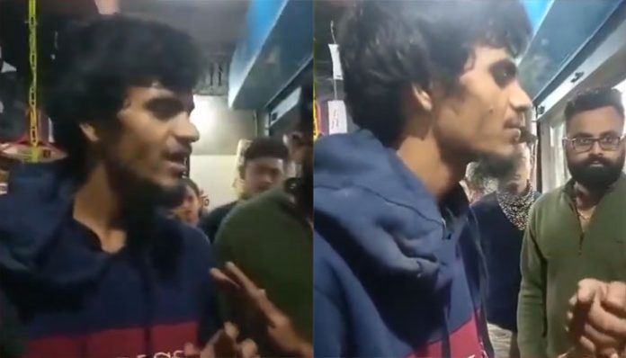 Hindu Jagran Manch caught Tauseef Ali Farooqui in Hajo, Assam