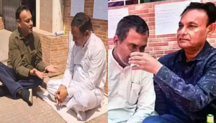 Chhattisgarh: Congress leader Jagdish Kaushik, who went on hunger strike protesting denial of ticket from Bilaspur, ends his fast unto death