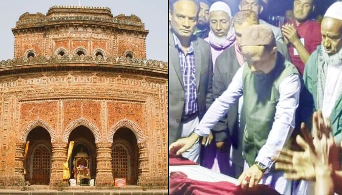 Bangladesh: Islamists lay foundation of mosque on the land of historic Kantajew temple, had previously tried to encroach upon Chrandranath Mandir