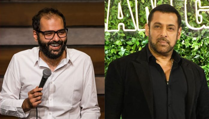 Kunal Kamra mocked Salman Khan in a stand-up show
