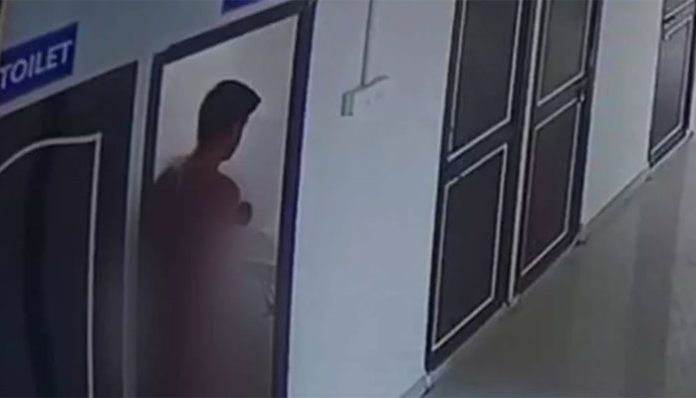 Naked doctor captured in hospital CCTV