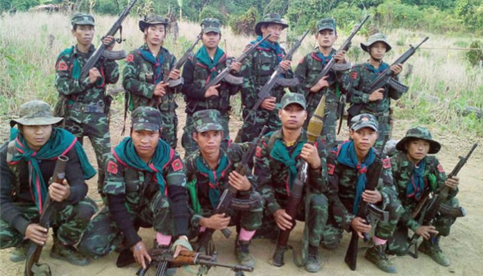 Christian militant group National Socialist Council of Nagaland-Khaplang (NSCN-K)