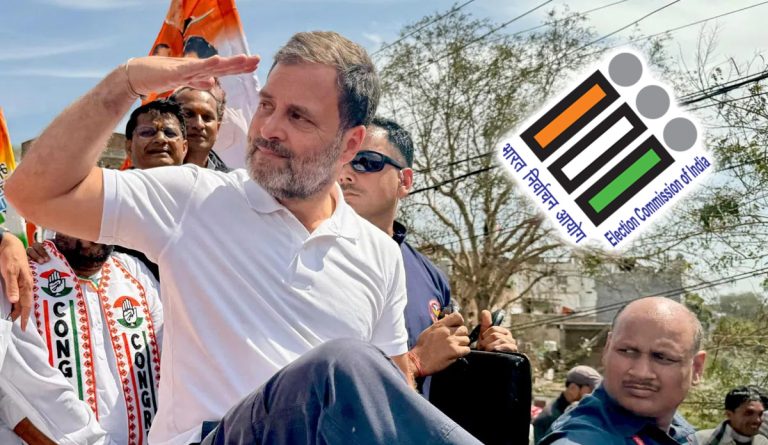 Election Commission asks Rahul Gandhi to be cautious in public speeches, advises to avoid words like ‘panauti’ and ‘pickpocket’