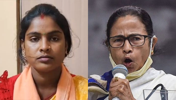 Trinamool Congress leaks personal information of BJP candidate and Sandeshkhali victim Rekha Patra, BJP urges EIC to take action