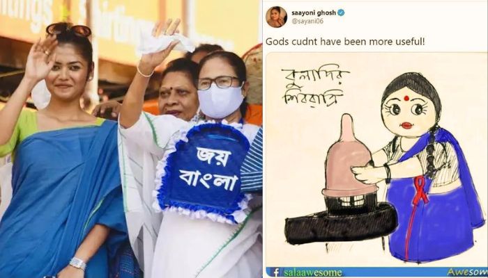 Actress Saayoni Ghosh, who posted the infamous ‘condom on Shivling’ picture, to contest Lok Sabha election on TMC ticket from Jadavpur