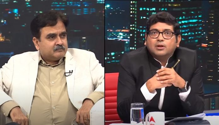 ABP journalist who was booked by Mamata govt for reporting on Sandeskhali now makes Hinduphobic ‘cow urine’ jibe at ex-Judge Abhijit Ganguly
