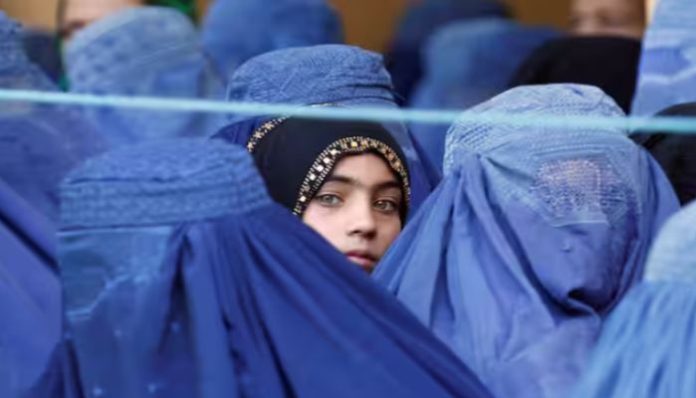 Women under Taliban rule face sharia law.