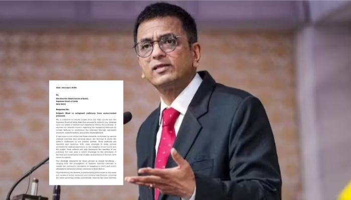 ‘Need to safeguard judiciary from unwarranted pressures’: 21 judges write to CJI Chandrachud alleging efforts to undermine judiciary