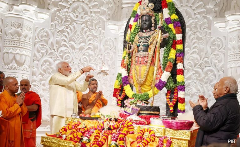 Ram Mandir Pran Pratishtha’s 1st anniversary: Ayodhya witnesses massive devotee turnout