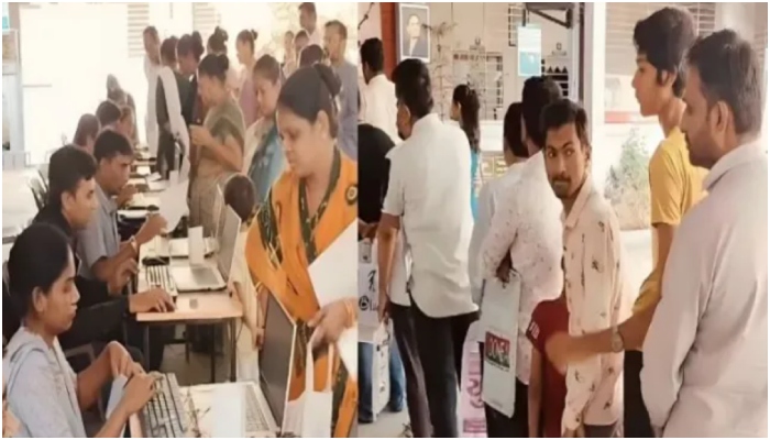 Steady rise in admissions from private to govt schools: Long queues witnessed at municipal schools in Surat as the quality of education improves