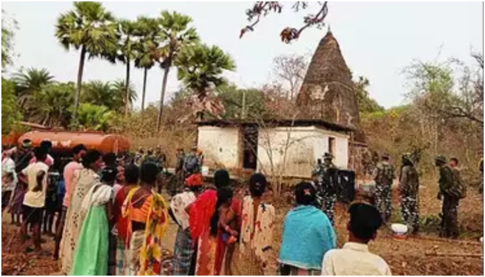 Chhattisgarh: Old Ram Mandir which was shut by Maosists 21-years-ago reopened in Sukma with help from CRPF jawans