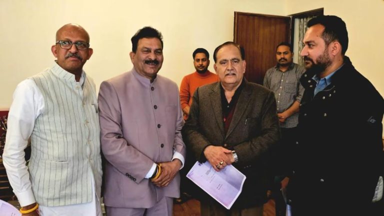 Three independent MLAs, who have joined BJP, move Himachal Pradesh HC against Assembly Speaker for not accepting their resignations