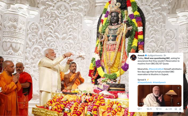 Modi Muslim castes Gujarat CM