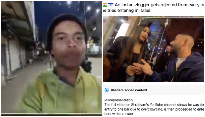 Screenshot from Shubham's videos