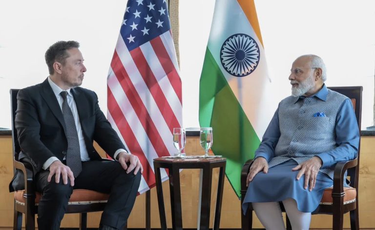 Elon Musk to meet PM Modi in India this month and announce Tesla plant, company starts making cars for India in Germany instead of China
