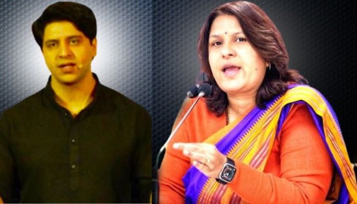 Shehzad Poonawalla and Supriya Shrinate
