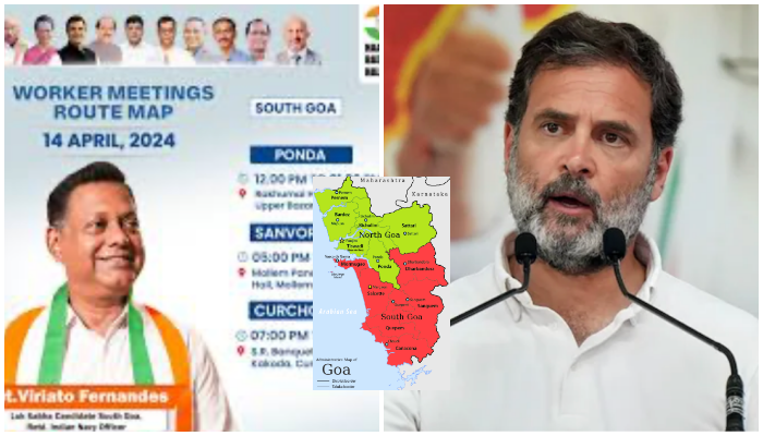 Congress and Bharat Todo politics: South Goa candidate says Rahul Gandhi agreed with him when he said ‘Constitution was forced on Goa’