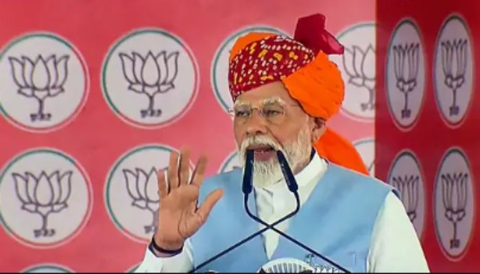 ‘Modi 10 saal se tumhari lagai aag bhuja raha hai’: PM Modi lashes out at Congress for fear-mongering ‘India on fire’ over Lok Sabha elections defeat