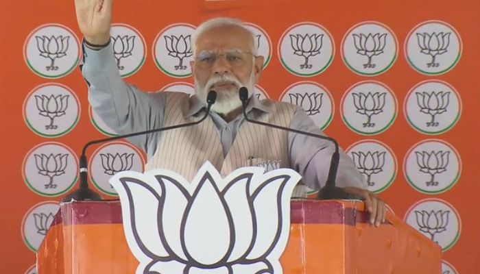 “Congress manifesto reflects the same mindset of the Muslim League”: PM Modi lambasts Congress for corruption, ‘fighting against Shakti’