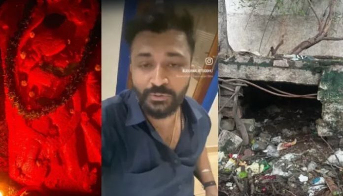 Telugu journalist Siddu booked for exposing the plight of Hanuman Mandir in Hyderabad, Telangana