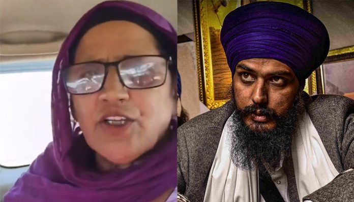 Mother of Amritpal Singh arrested by Punjab Police