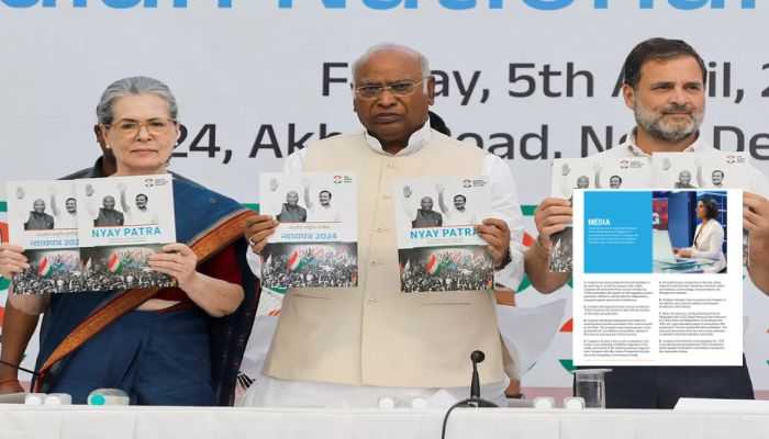 Congress dedicates a section in their manifesto about how they will ‘fix’ the media: Are they trying to ensure cases like the Chinese-funded Newsclick one fall flat if they come to power?