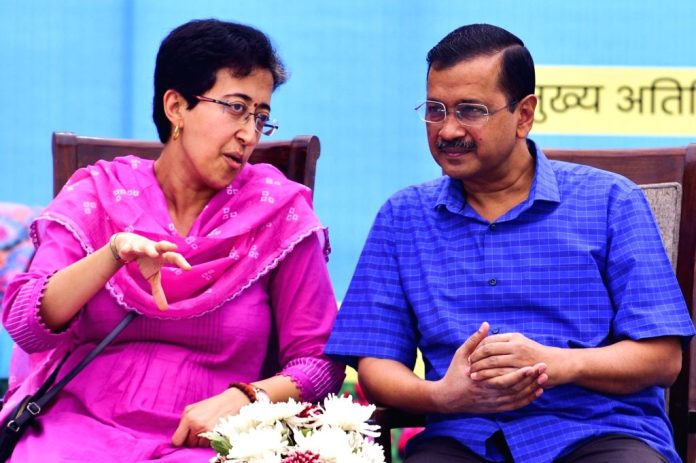 Arvind Kejriwal Atishi Marlena