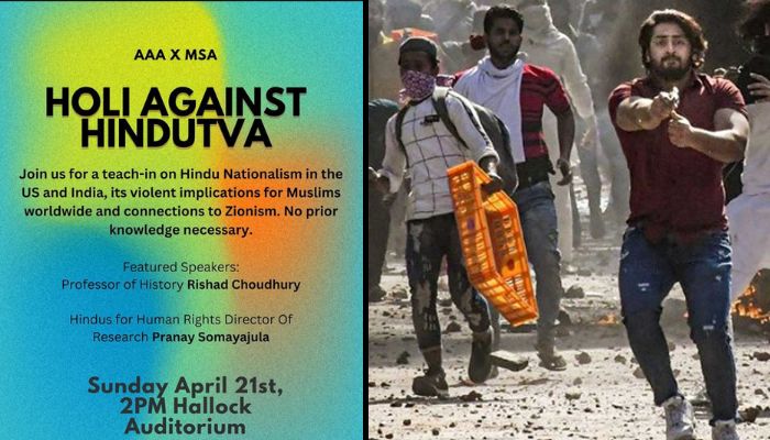 US: Islamists and left liberals hijack Holi in the name of ‘fighting Hindutva’. Read how a similar event from 2020 was tied to anti-CAA violence