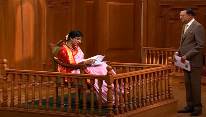 The BJP leader in 