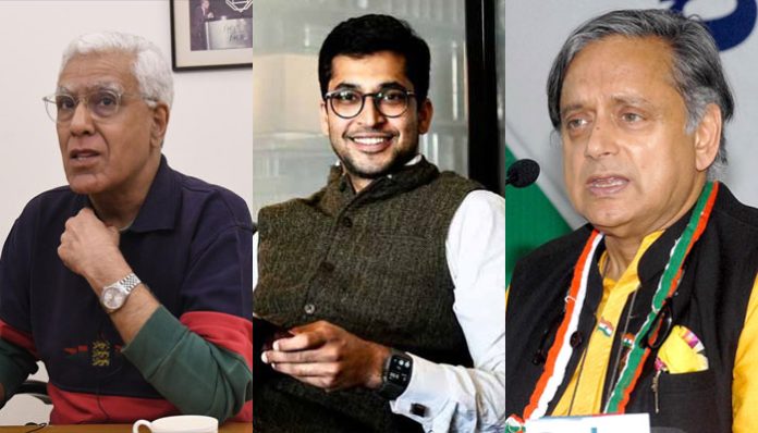 In a message to Jai Anant Dehadrai, Karan Thapar tried to save Shashi Tharoor after an alleged molestation case