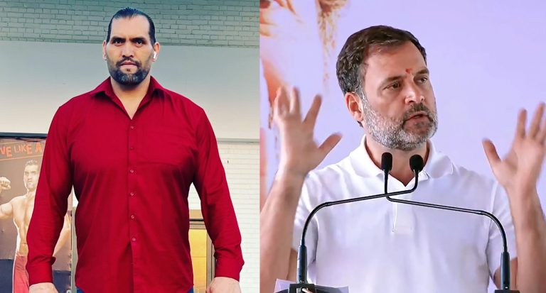 Rahul Gandhi is ‘jumla’ and a total failure, rich people don’t get the work done by PM Modi: WWE wrestler and BJP leader Great Khali
