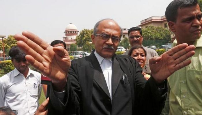 Prashant Bhushan bats for inheritance tax after losing the EVM battle, yet again